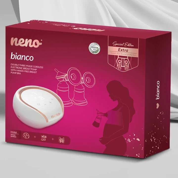 Neno Breastpump Electric Bianco Set Neno