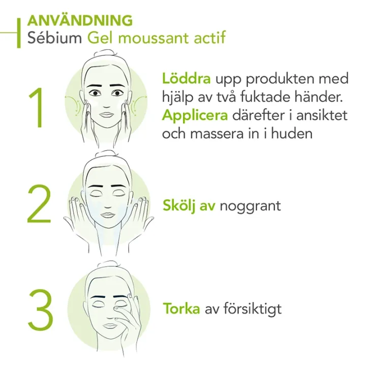 Bioderma Sebium Gel Moussant Actif 200 ml Bioderma