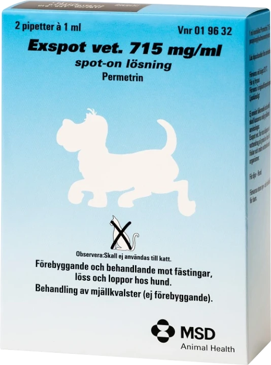 Exspot vet. spot-on lösning Exspot