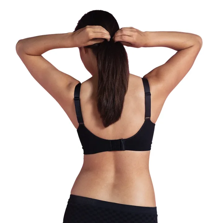 Carriwell Amningsbh med Gelbygel Svart M Carriwell