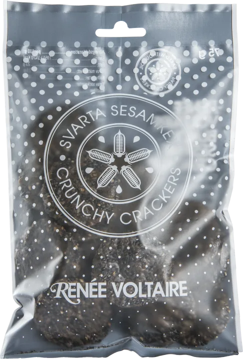 Renée Voltaire Svarta Sesamkex 75 g Renée Voltaire
