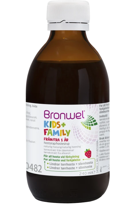 Bronwel Hostsirap Kids+Family 240 ml Bronwel