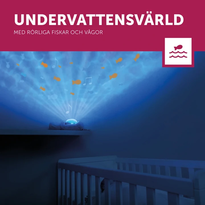 Zazu Otto The Otter Ocean Projector Zazu