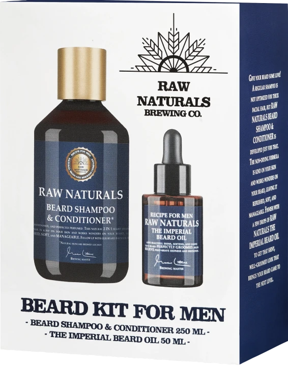 Raw Naturals Beard Kit Raw Naturals