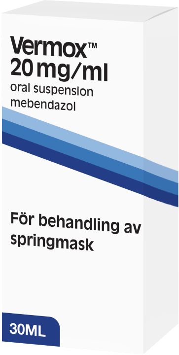 Vermox Oral suspension 20mg/ml, 30ml Vermox™