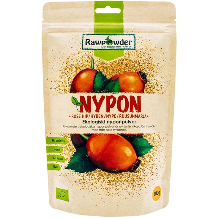 Rawpowder Nyponpulver 300 g Rawpowder