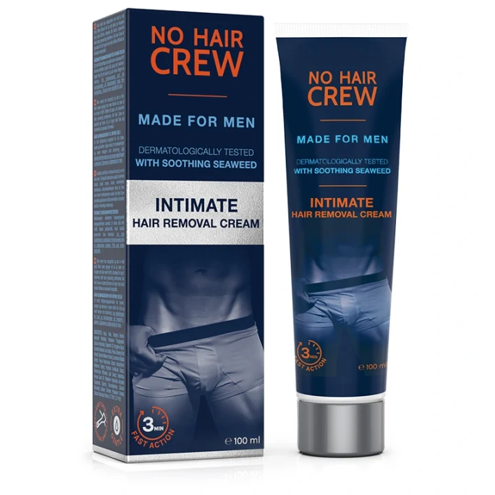 No Hair Crew Intimate Hair Removal Cream 100 ml No Hair Crew