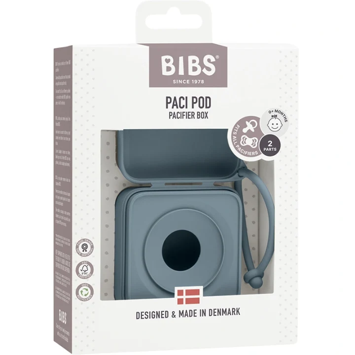 BIBS Pacifier Box Petrol Bibs