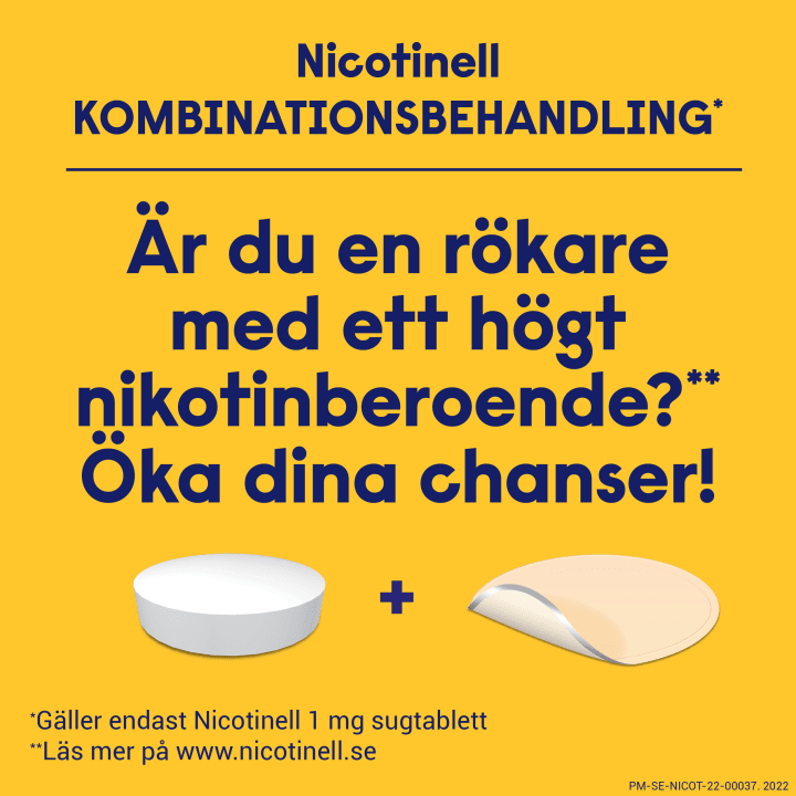 Nicotinell Mint komprimerad sugtablett 1 mg 204 st Nicotinell