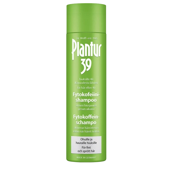 Plantur 39 Fytokoffein Schampo 250 ml fint/sprött hår Plantur