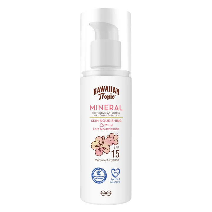 Hawaiian Tropic Mineral Sun Milk Lotion SPF15 100 ml Hawaiian Tropic