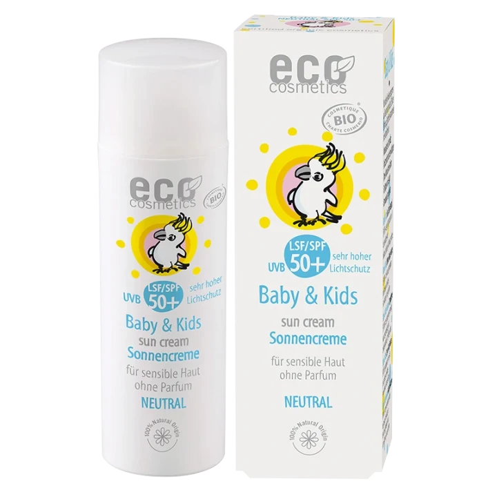 Eco Cosmetics Baby & Kids Solkräm SPF50+ Neutral 50 ml Eco Cosmetics