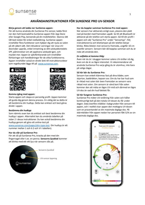 SunSense Pro SunSense