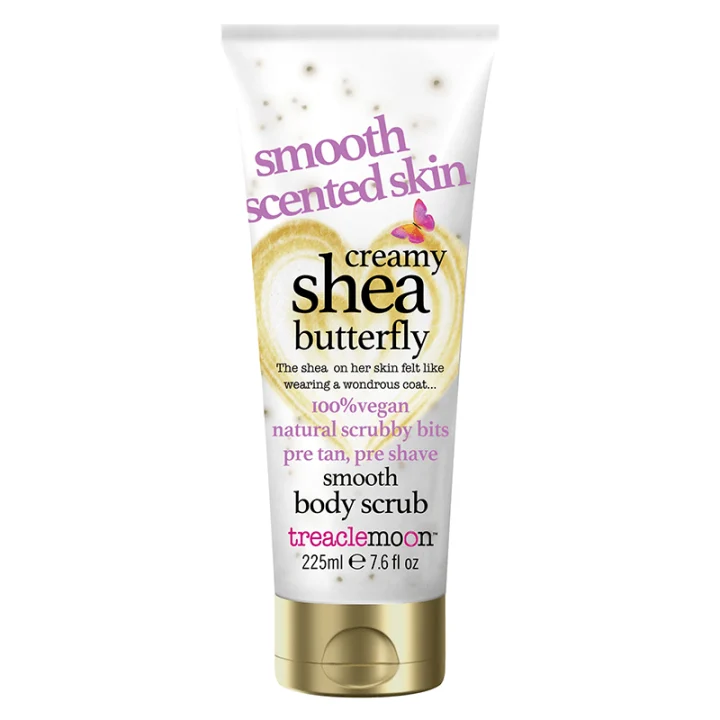 TreacleMoon Creamy Shea Butterfly Body Scrub 225ml TreacleMoon