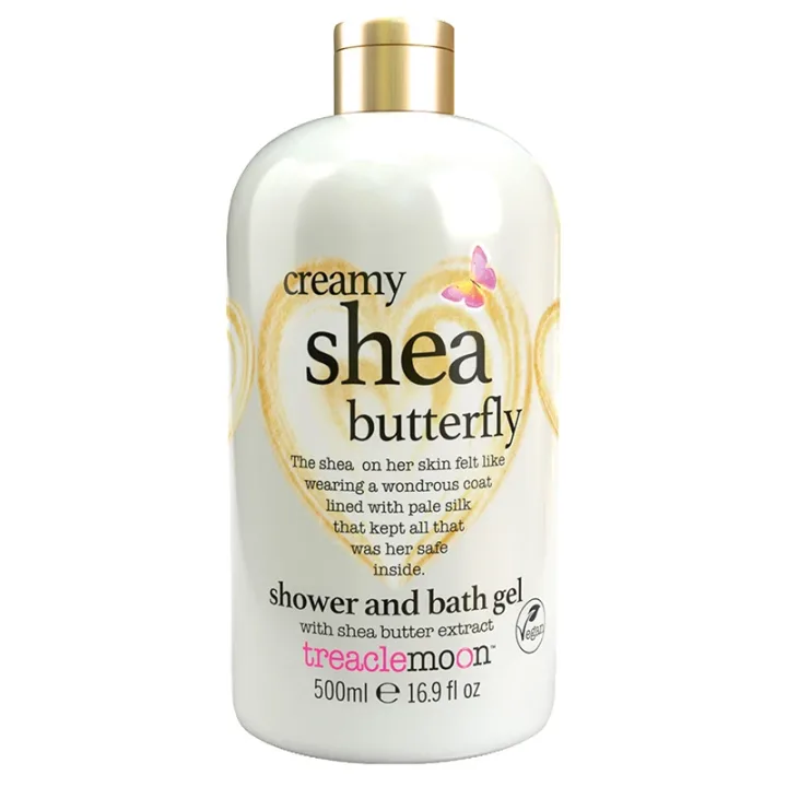 TreacleMoon Creamy Shea Butterfly Shower Gel 500ml TreacleMoon