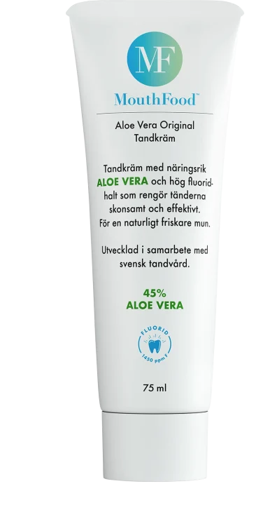 MouthFood Aloe Vera Tandkräm 75 ml MouthFood