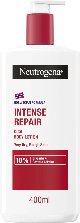 Neutrogena Norwegian Formula Intense Repair CICA Body Lotion 400 ml Neutrogena