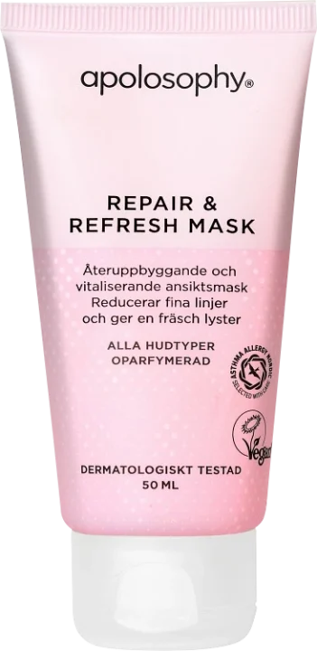 Apolosophy Face Repair & Refresh Mask Oparfymerad 50 ml Apolosophy