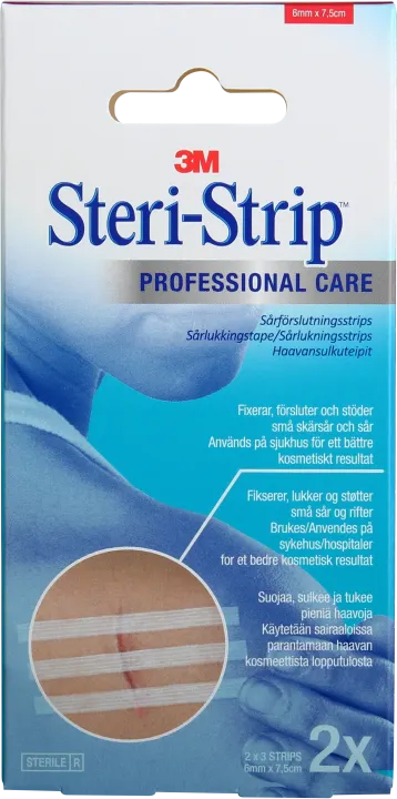 3M Steri-Strip suturtejp 6 x 75 mm 6 st Steri-strip