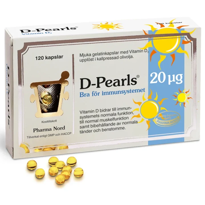 Pharma Nord D-Pearls 20 mcg 120 st Pharma Nord