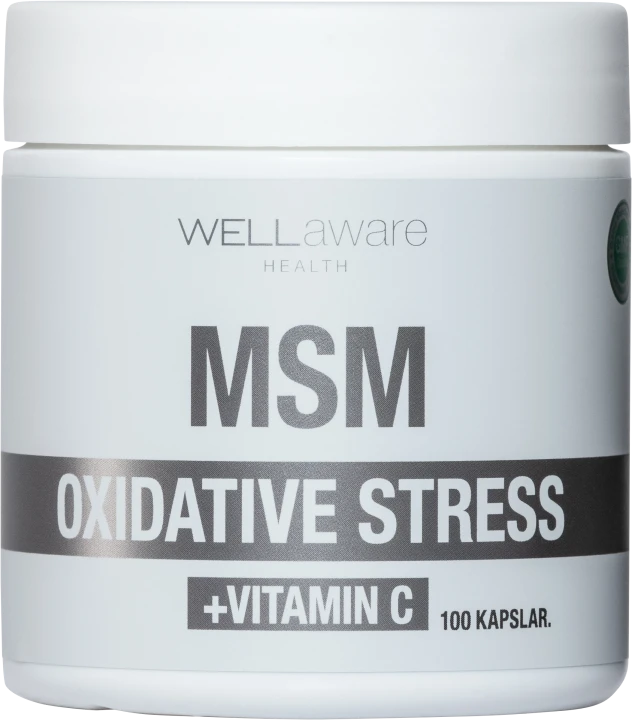 WellAware Health MSM + Vitamin C 100 kapslar WellAware