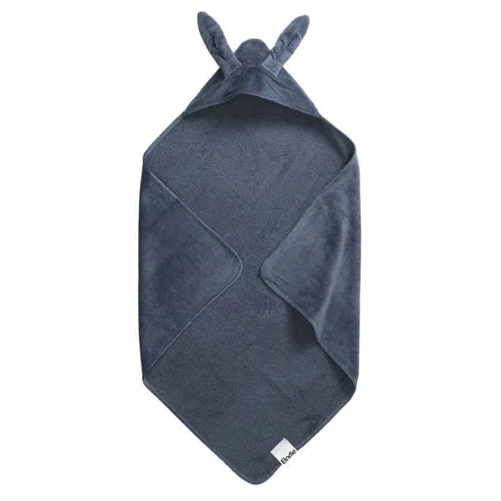 Elodie Hooded Towel Tender Blue Bunny Elodie Details