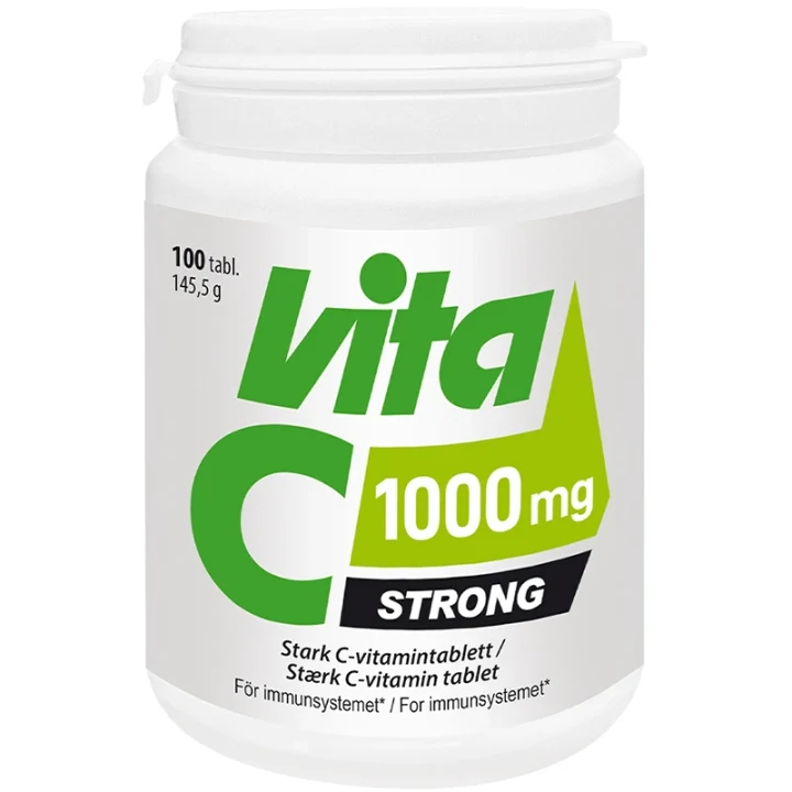 Vita-C Strong 1000 mg 100 tabletter Vita-C