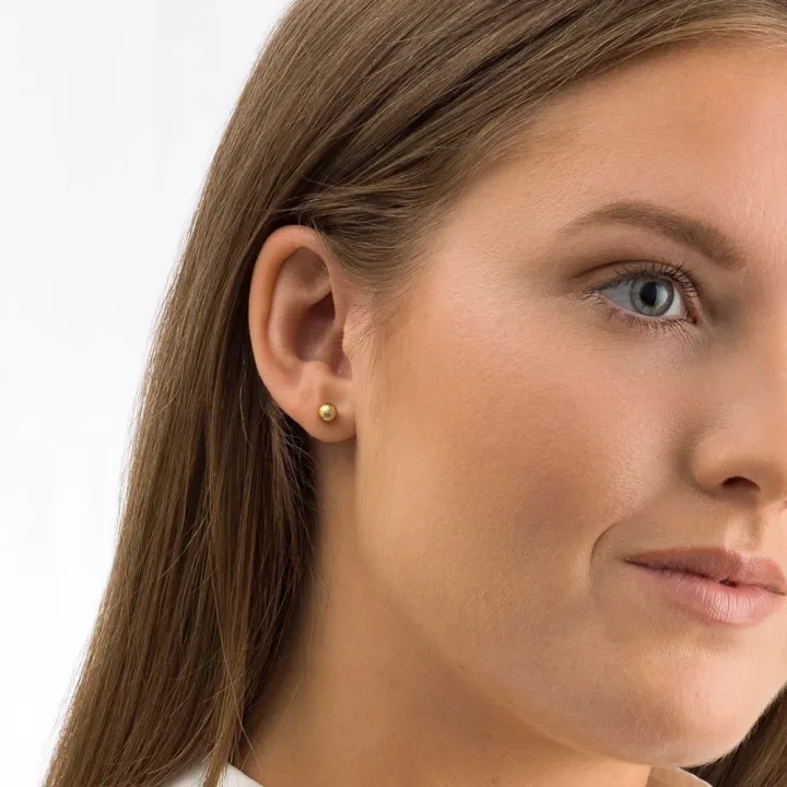 Blomdahl Örhängen Golden Ball 5 mm Blomdahl