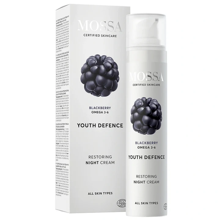 Mossa Youth Defence Restoring Night Cream 50 ml Mossa