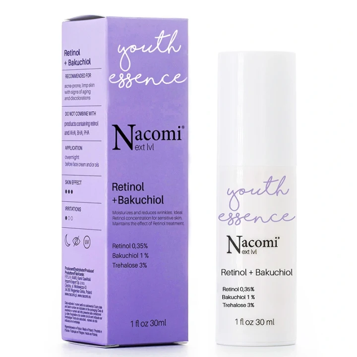 Nacomi Next Level Retinol + Bakuchiol 30 ml Nacomi