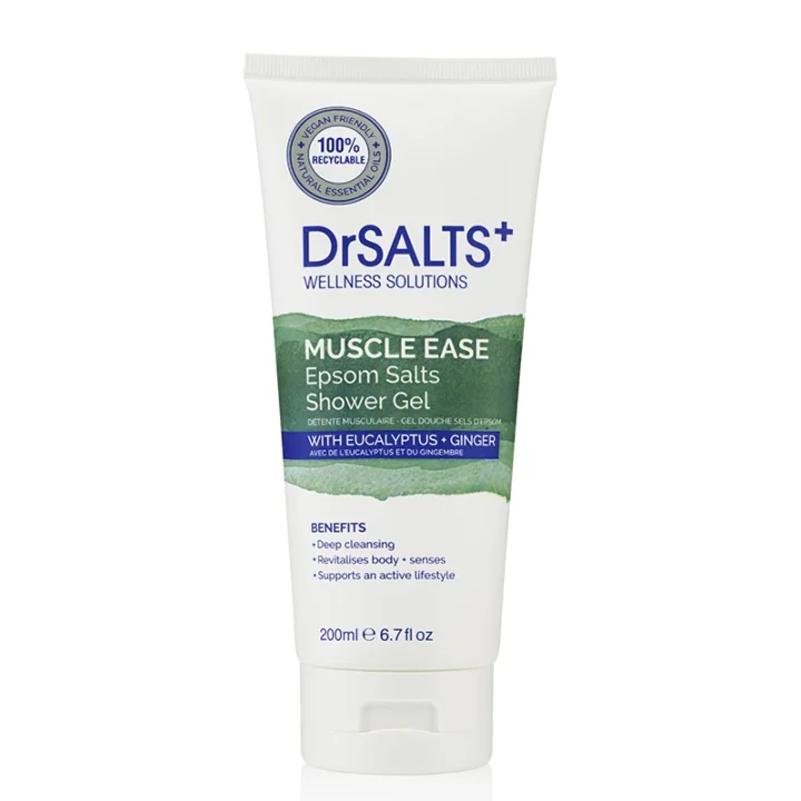 DrSALTS+ Muscle ease Epsom Salts Shower Gel 200 ml Drsalts+