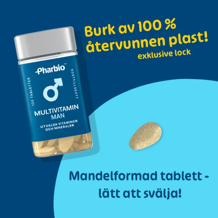 Pharbio Multivitamin Man 120 st Pharbio