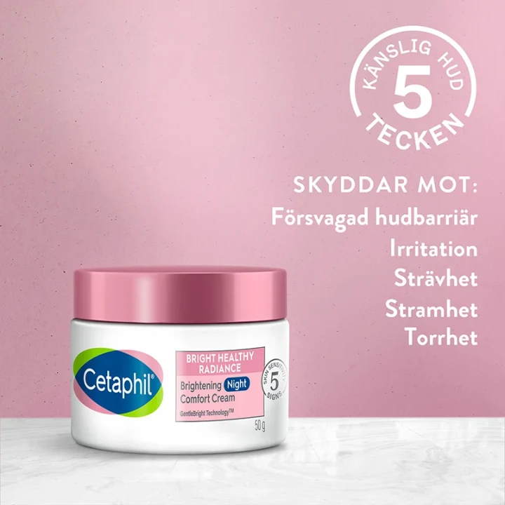 Cetaphil Brightening Night Comfort Cream 50 g Cetaphil