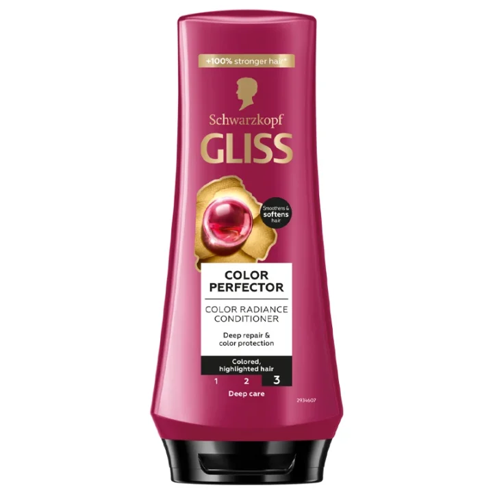 Schwarzkopf Gliss Color Perfector Color Radiance Conditioner for Coloured & Highlighted Hair 200 ml Schwarzkopf