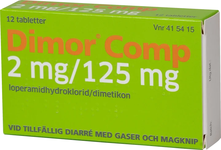 Dimor Comp tablett 2 mg/125 mg 12 st Dimor