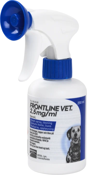 Frontline Vet. Kutan spray 2,5 mg/ml 250 ml Frontline
