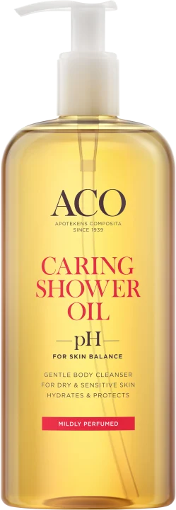 ACO Caring Shower Oil parfymerad 400 ml ACO