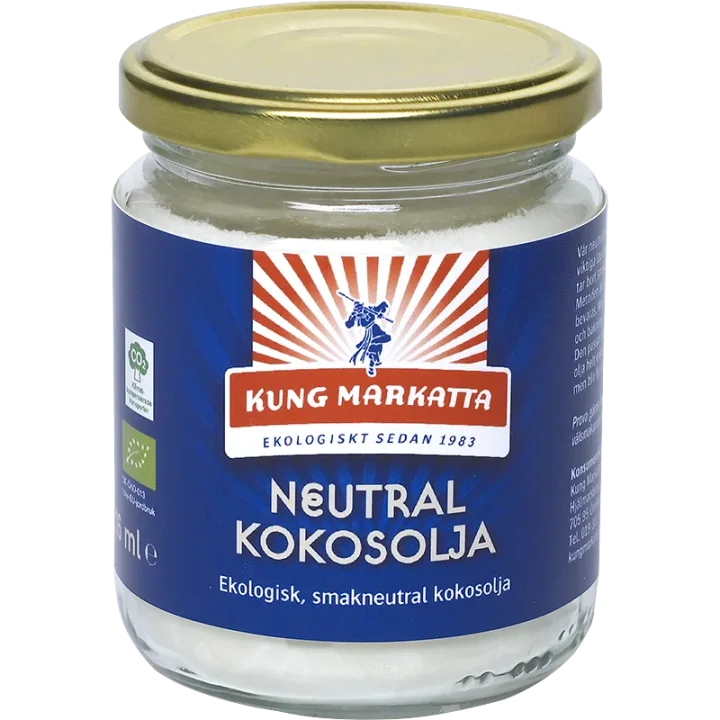 Kung Markatta Neutral Kokosolja Eko 216 ml Kung Markatta