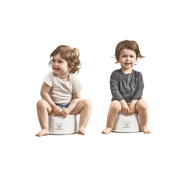 BabyBjörn Smart Potta Vit/Grå Babybjörn