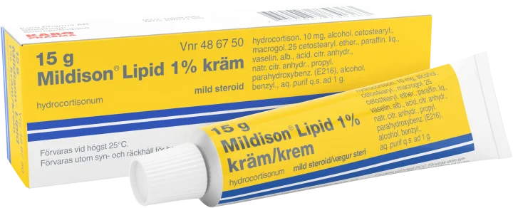 Mildison Lipid 1% kräm 15 g Mildison