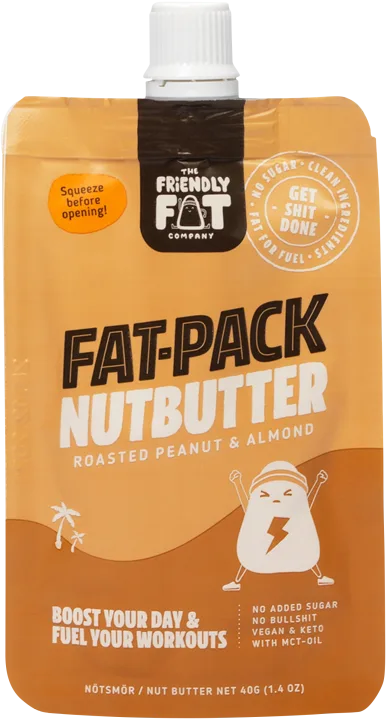 The Friendly Fat Company Fat-Pack Nutbutter 40 g The friendly fat company