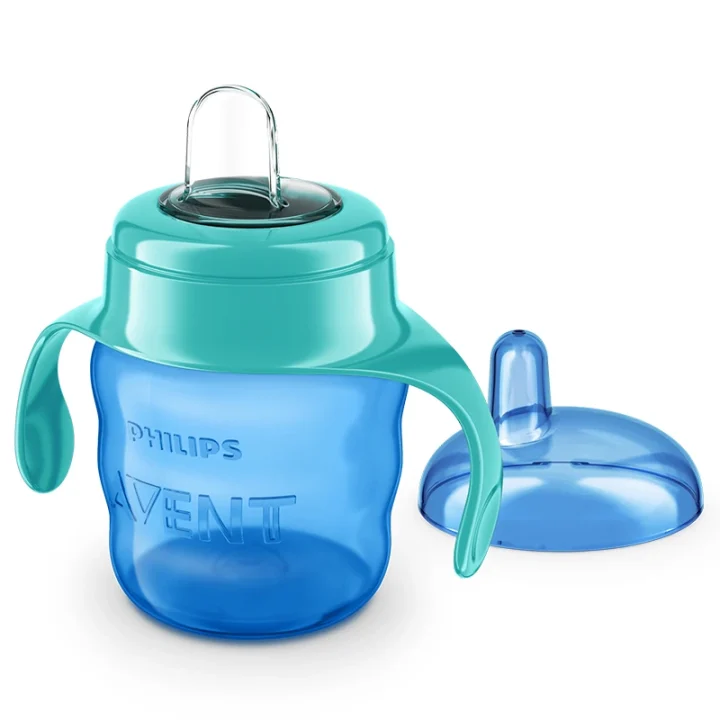 Philips Avent Easy Sip Pipmugg 6 mån+ Blå/Grön 200 ml Philips Avent