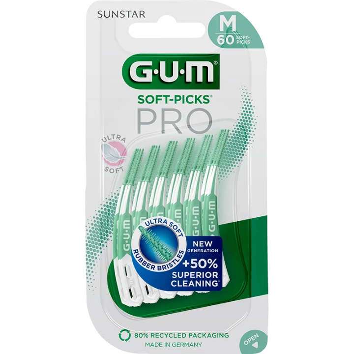 GUM Soft-Picks PRO Medium 60 st Gum