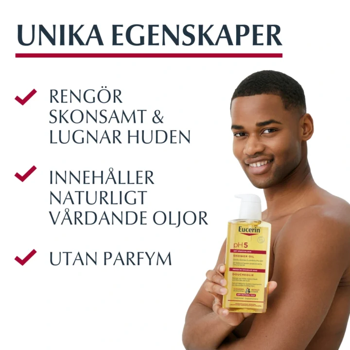 Eucerin pH5 Shower Oil oparfymerad 400 ml Eucerin