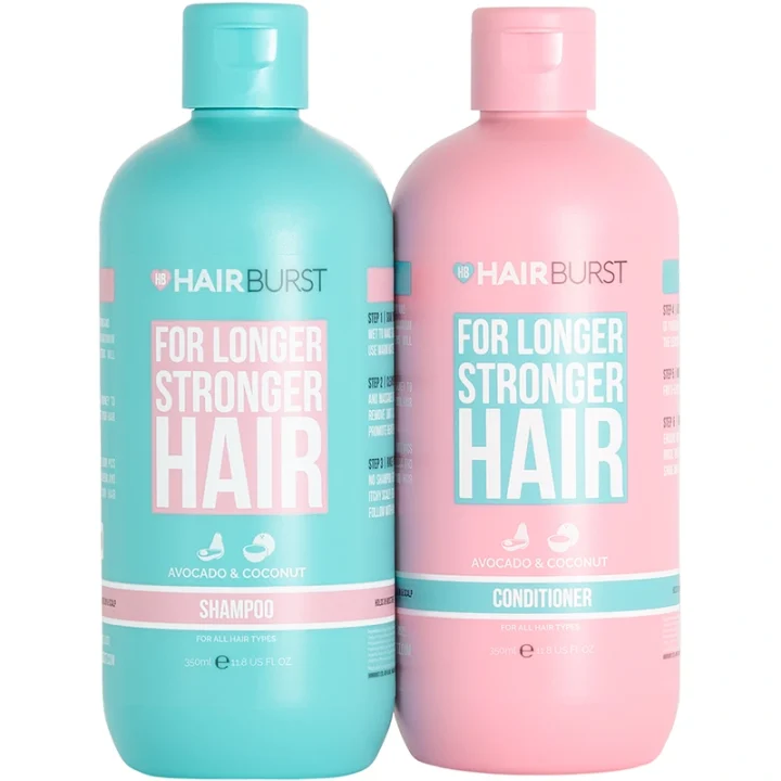 Hairburst Shampoo&Conditioner Longer&Stronger Hair 2x350 ml Hairburst