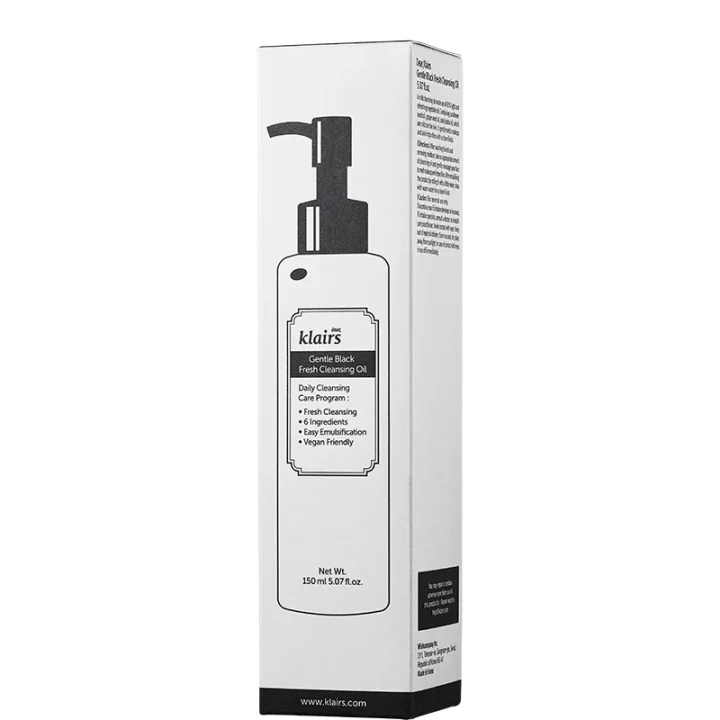 Klairs Gentle Black Fresh Cleansing Oil 150 ml Klairs