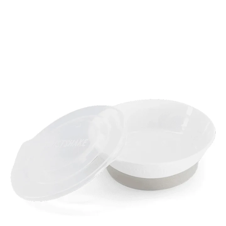 Twistshake Djup tallrik 6 mån+ Vit Twistshake