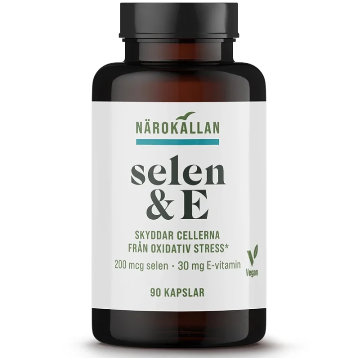 Närokällan Selen & E 90 kapslar Närokällan