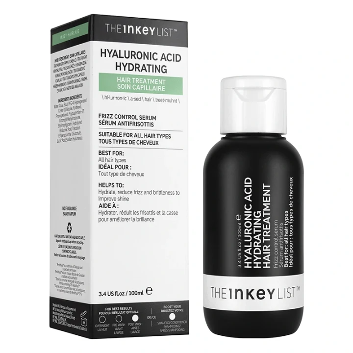 The Inkey List Hyaluronic Acid Hydrating Hair Treatment 100ml The Inkey List 