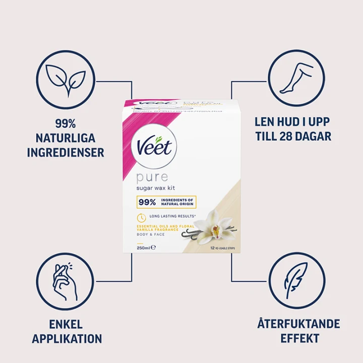 Veet Sugaring Essential Oil & Floral Vanilla 250 ml Veet